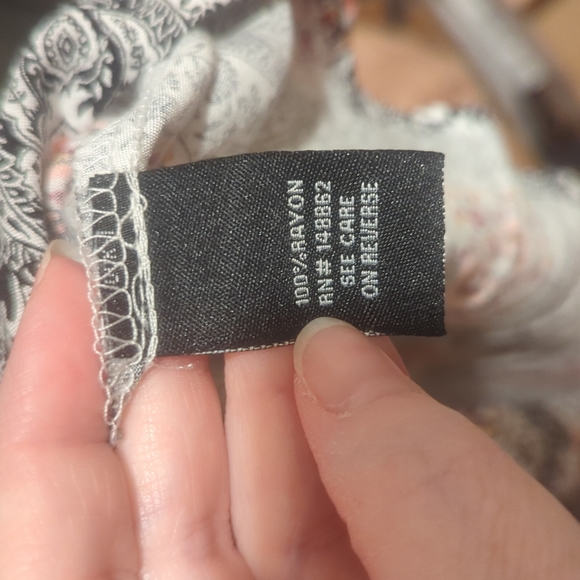 Torrid challis sweetheart dress - Picture 7 of 8